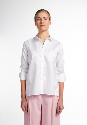 Eterna SOFT LUXURY SHIRT - LOOSE FIT - Skjortebluser - weiß