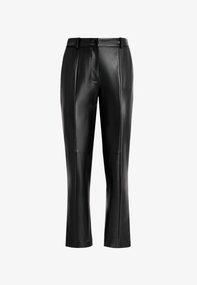 Luisa Spagnoli OMONIMO - Ādas bikses - nero