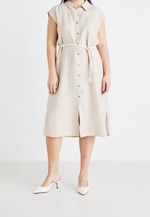 Blusenkleid - beige