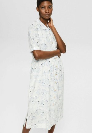 Shirt dress - off white