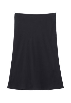 & OTHER STORIES, & OTHER STORIES SLIP MIDI SKIRT - Falda acampanada - black