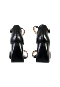 Divine Factory À TALONS DANA - Peeptoe hoge hakken - noir