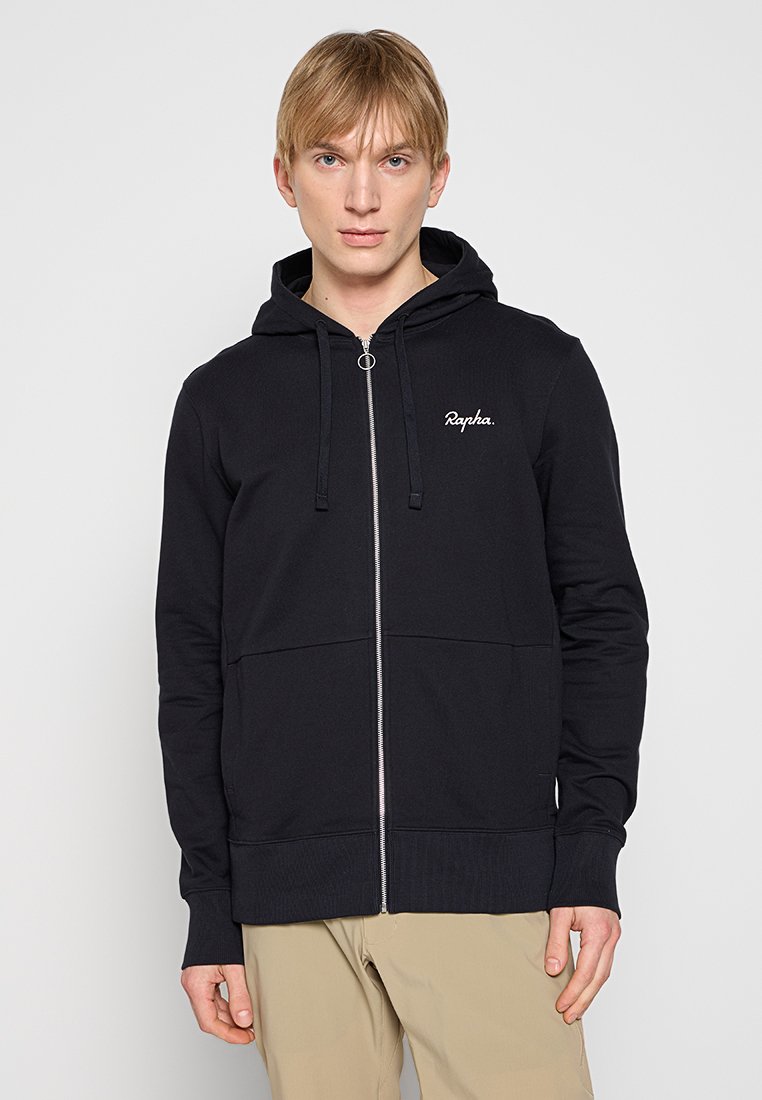 Rapha Sweater met rits zwart Rapha Sweater met rits zwart