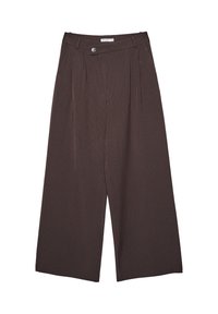 CASUAL STRIPED WITH CROSSOVER  - Broek - mottled brown