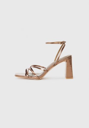 MAISIE - High heeled sandals - bronze-coloured