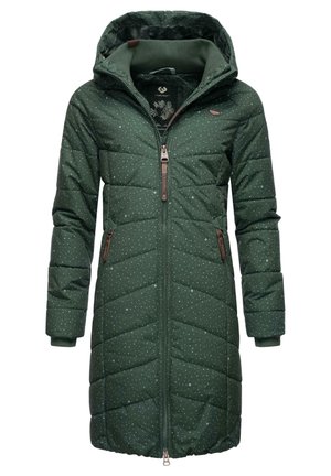 Ragwear NATALKA - Wintermantel - dark olive/dunkelgrün-meliert