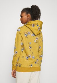 ONLY ONLJALENE HOOD - Sweatshirt com capuz - harvest gold