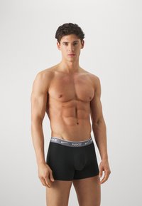 Nike Underwear TRUNK 2 PACK - Panties - black/dusty cactus/cool grey
