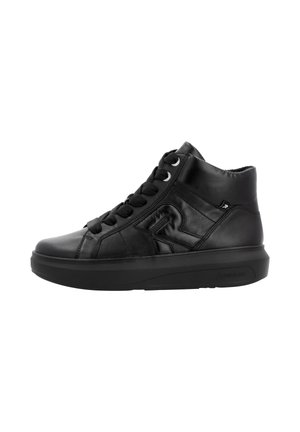 High-top trainers - tiefschwarz