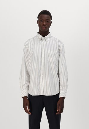 GANT 75TH ANNIVERSARY CAPSULE - REL HERITAGE OXFORD STRIPE SHIRT - Nööpidega pluus - eggshell