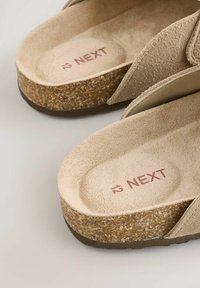Next REGULAR FIT - SUEDE - Clogs - neutral