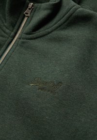 Superdry & Co ESSENTIAL LOGO - Sudadera - deep forest green marl