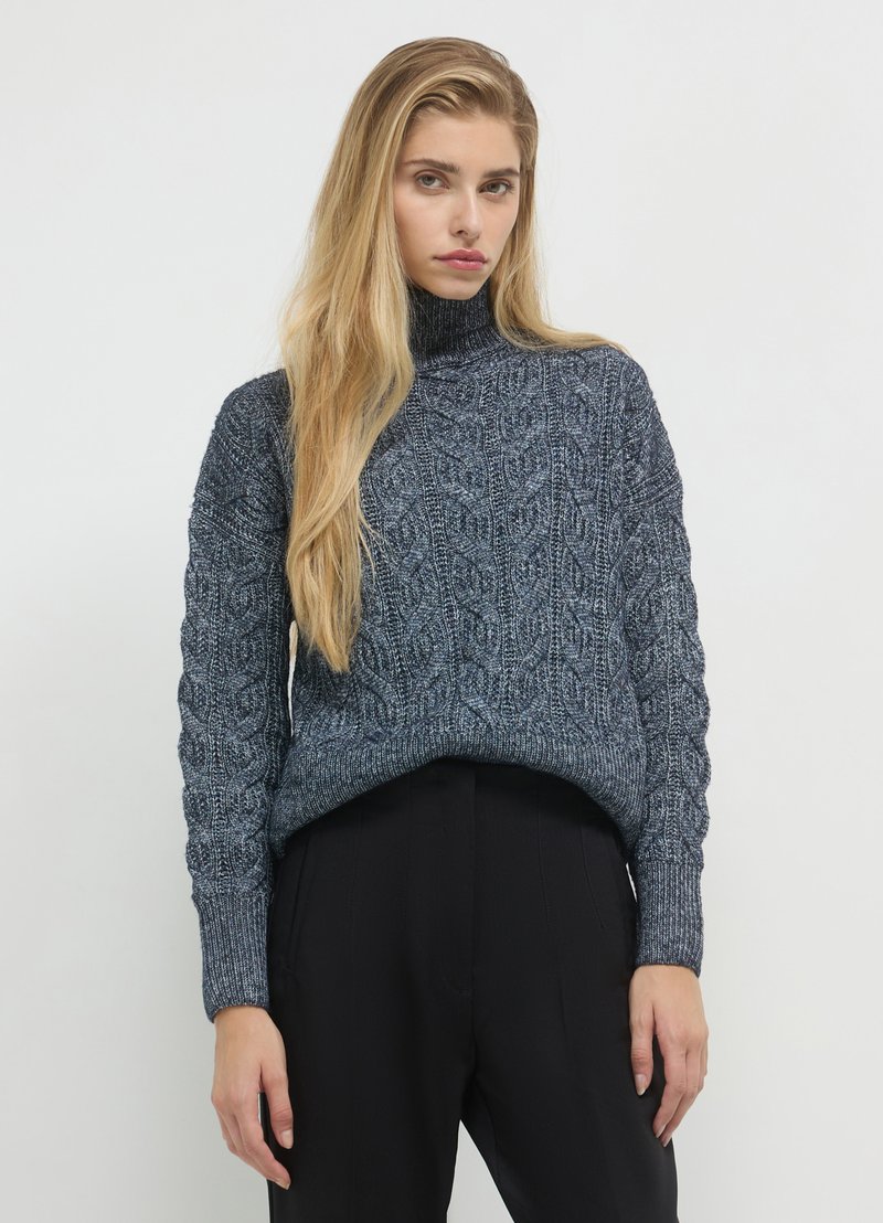 Calliope À COL ROULÉ - Maglione - bleu