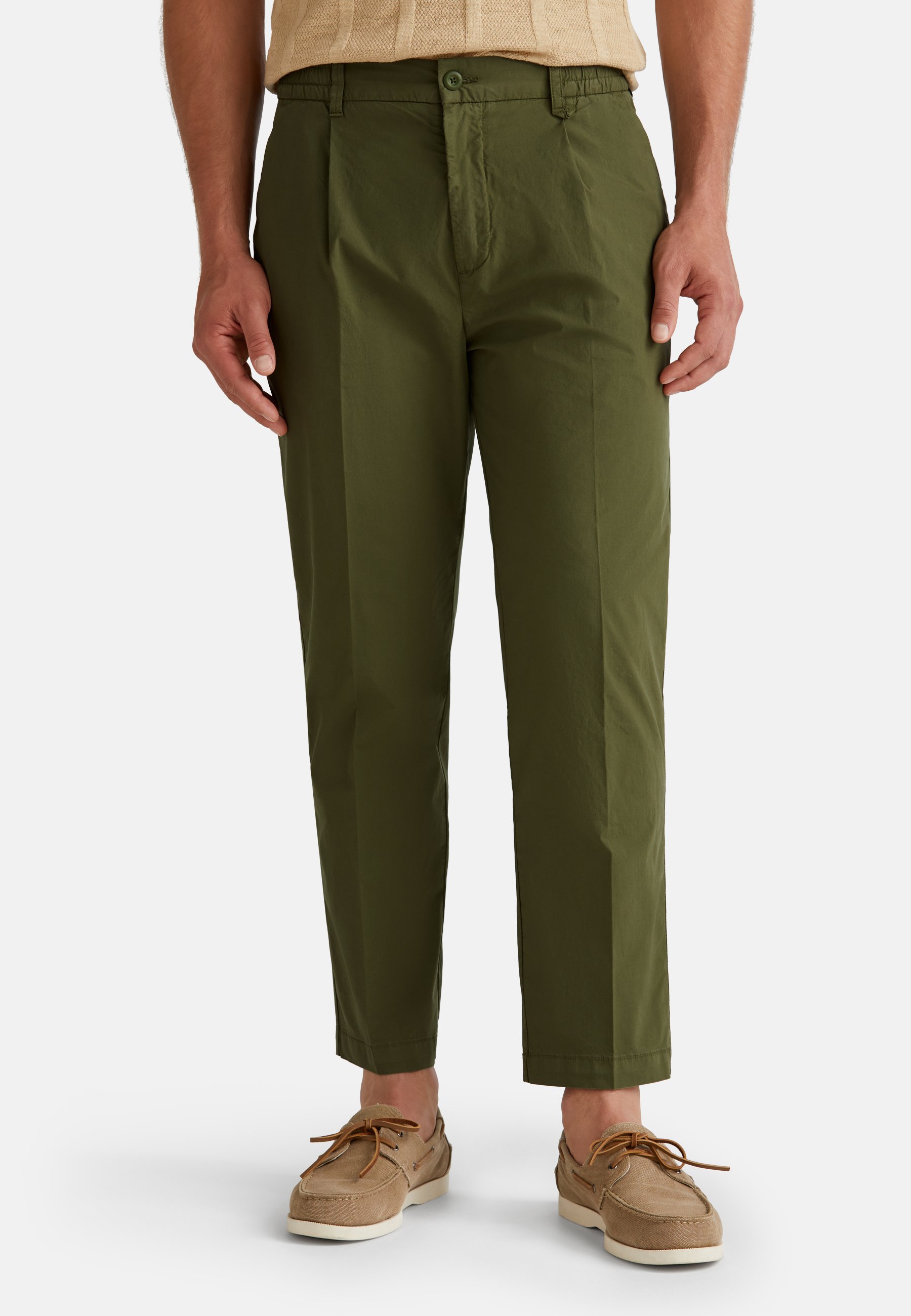 Pantaloni Lunghi In Felpa United Colors Of Benetton, Con Polsino A Coste E Logo - Comodi E Casual, 100% Cotone