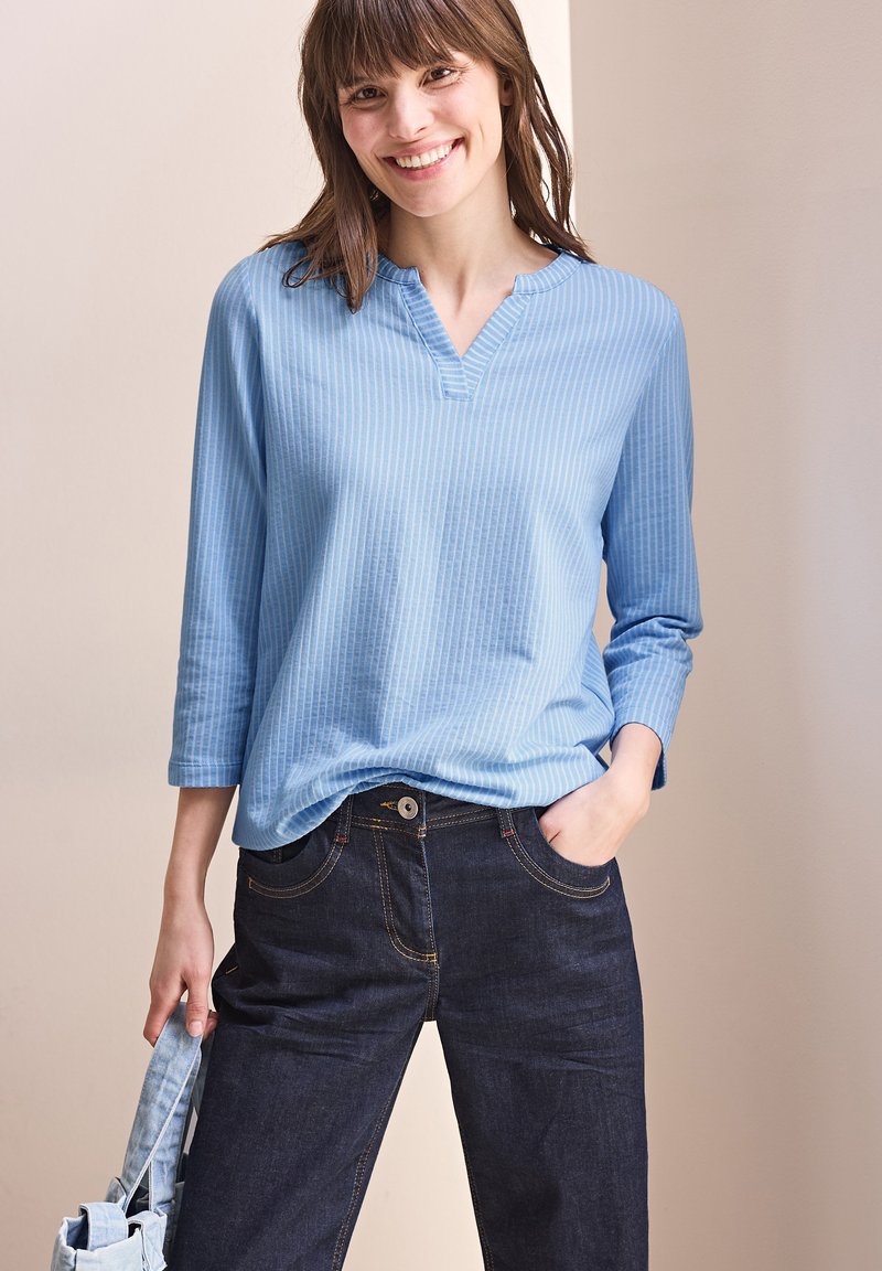 Cecil Langarmshirt - blau