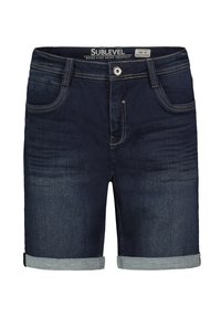 Sublevel - BERMUDA  - Denim shorts - dark blue Thumbnail Image 1