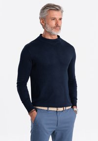 Ombre Strickpullover - navy