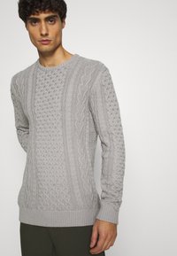 INDICODE JEANS BELINSKI - Jersey de punto - mottled light grey