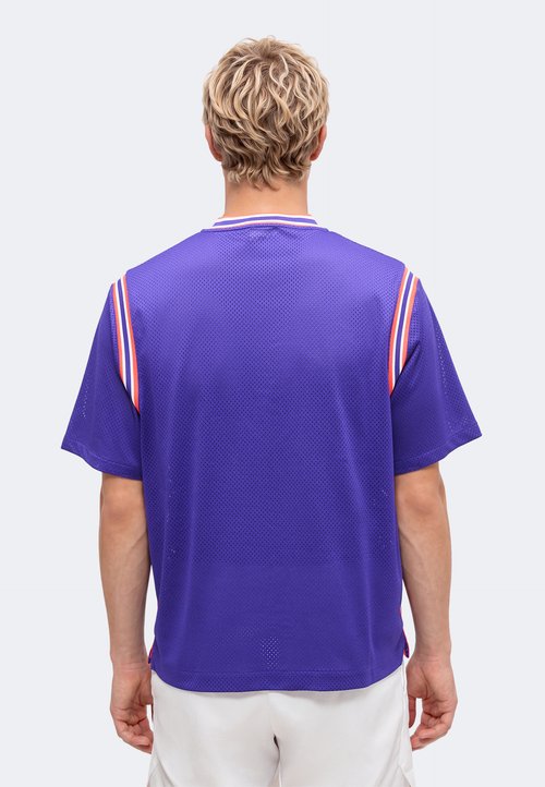 Nike SLAM UP NY - Camisa - dark concord/bright crimson — photo 3