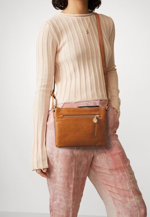 Anna Field, Sac bandoulière - cognac