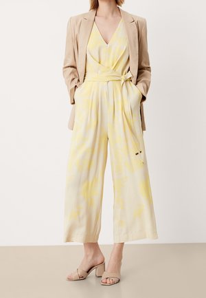 s.Oliver BLACK LABEL Tuta jumpsuit - light yellow