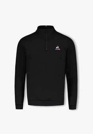 le coq sportif ESSENTIELS UNISEX - Sweat zippé - black