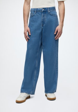 Only & Sons, ONSREMI WIDE PIM BOX - Дънки със свободна кройка - medium blue denim