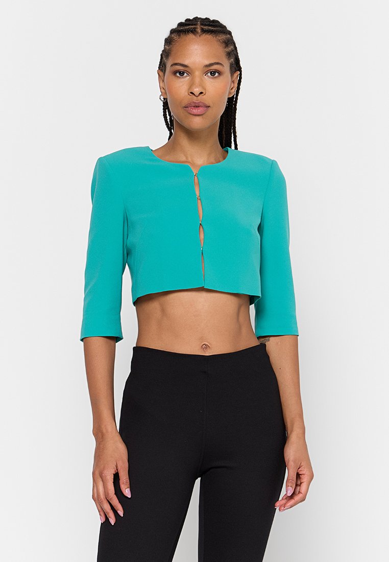 PATRIZIA PEPE Lichte jas turquoise