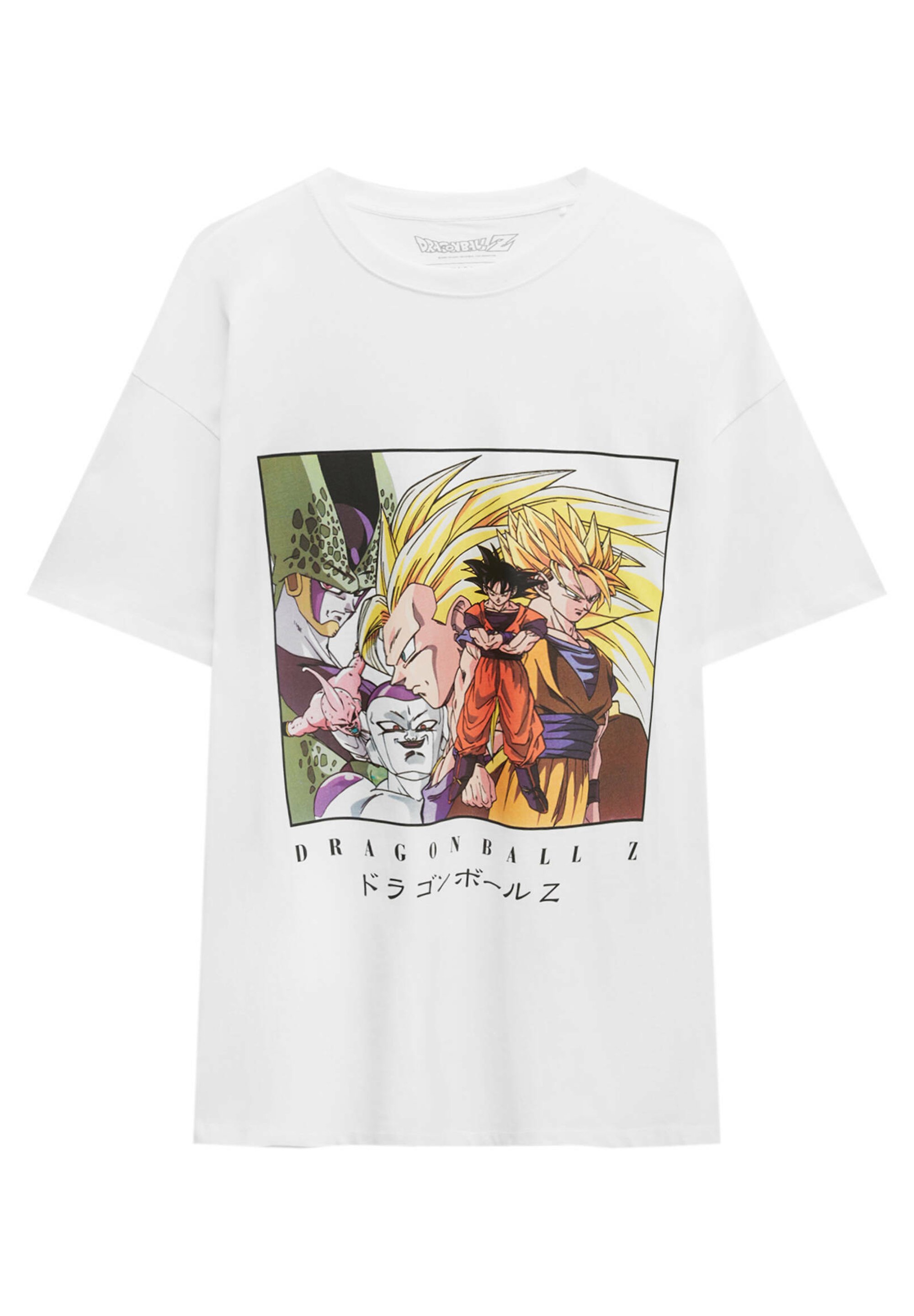 pull and bear dragon ball shirt