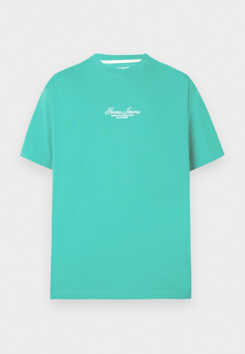 Guess Jeans T-shirt basic groen