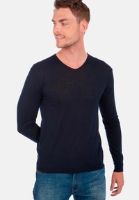 Mahogany LEOPAUL - Pullover - dress blue