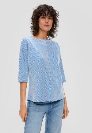 MIT STRUKTUR - Longsleeve - royalblau