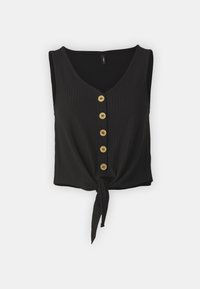 ONLNELLA BUTTON KNOT - Top - black