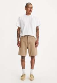 Levi's® - 468 STAY LOOSE - Jeansshort - brownstone Miniatuurafbeelding 1