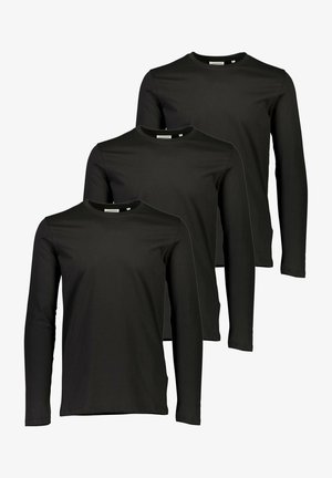 Lindbergh 3 PACK - Langærmet T-shirt - black