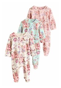 Next FLORAL 3 PACK - REGULAR FIT - Alvóruha - pink green