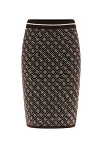 LOGO - Minijupe - mehrfarbig/braun