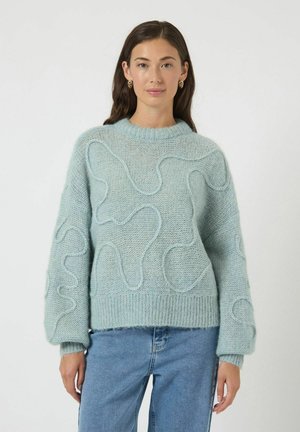 YASBRIDA - Pullover - silver blue