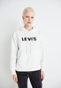 Levi's® ASH HOODIE - Sudadera - bright white