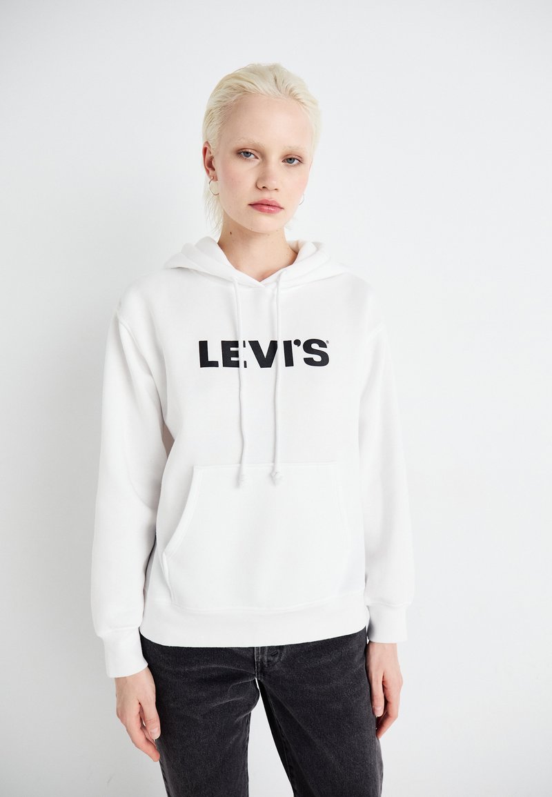 Levi's® ASH HOODIE - Sudadera - bright white