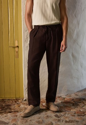 Next, Pantalon classique - brown