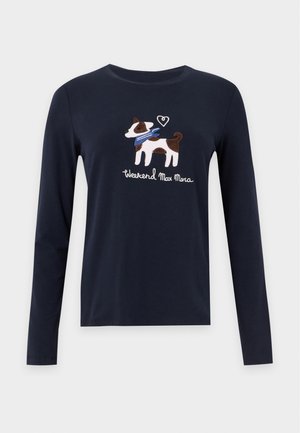 Weekend Max Mara, Блуза с дълги ръкави - navy