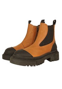 ALV by Alviero Martini CHELSEA - Enkellaarsjes met plateauzool - tan