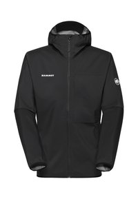 Mammut DUCAN HOODED - Giacca hard shell - black