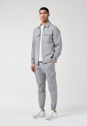 SMART UTILITY PANT - Hlačami s stranskimi žepi - ice grey