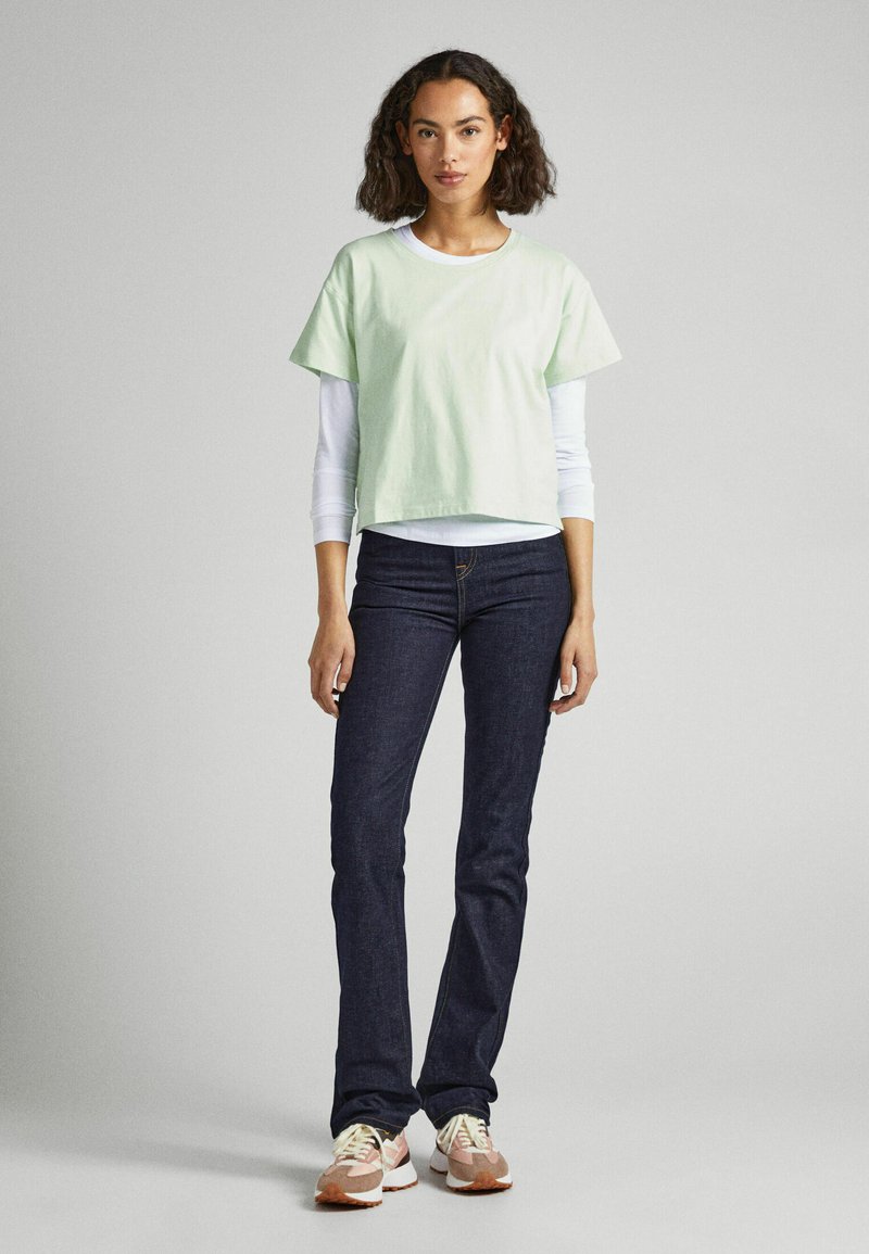 Pepe Jeans T-shirt print groen Pepe Jeans T-shirt print groen