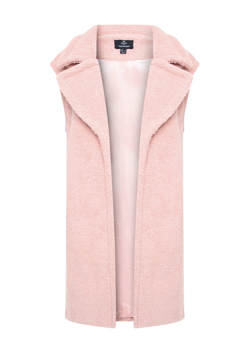 Damen Leichte Jacken | Threadbare BELLA Weste pink - XA86822 Damen Leichte Jacken | Threadbare BELLA Weste pink - XA86822