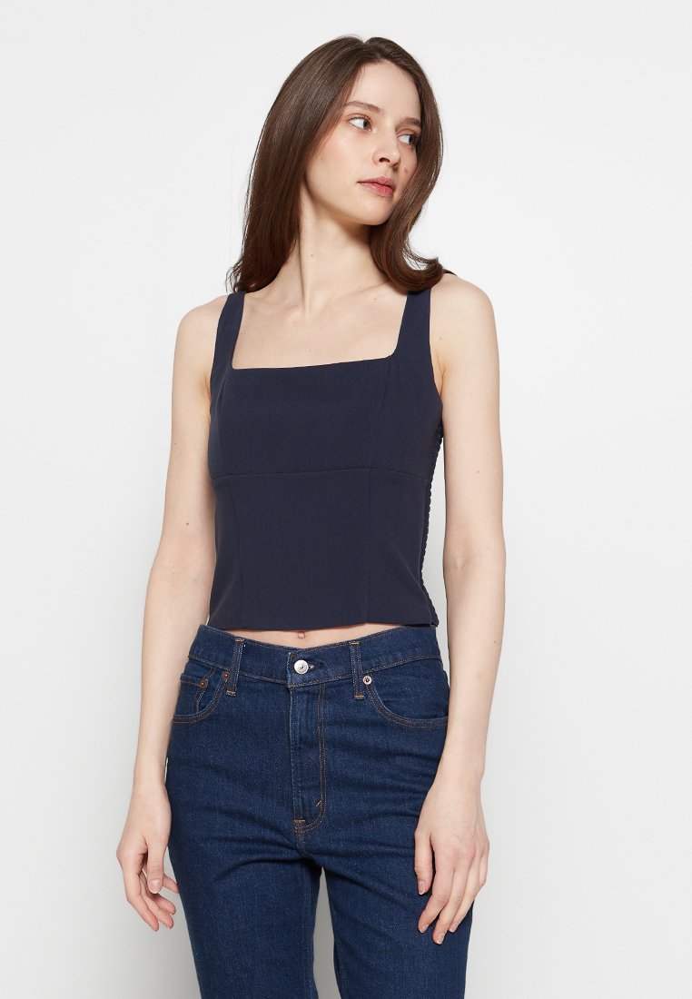 Abercrombie & Fitch Top donkerblauw