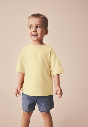 Next, SHORT SLEEVE PLAIN - Základné tričko - yellow