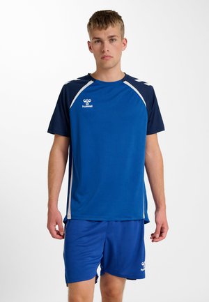 Hummel LEAD 2.0 - Sport T-Shirt - true blue marine